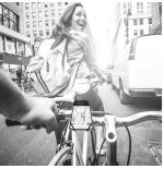 Celly swipe bike soporte pasivo teléfono móvil/smartphone gris