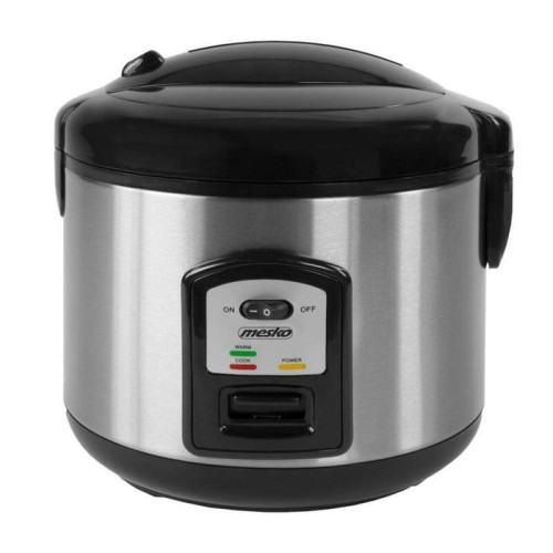 Olla electrica mesko ms 6411 negro, acero inoxidable 1000 w