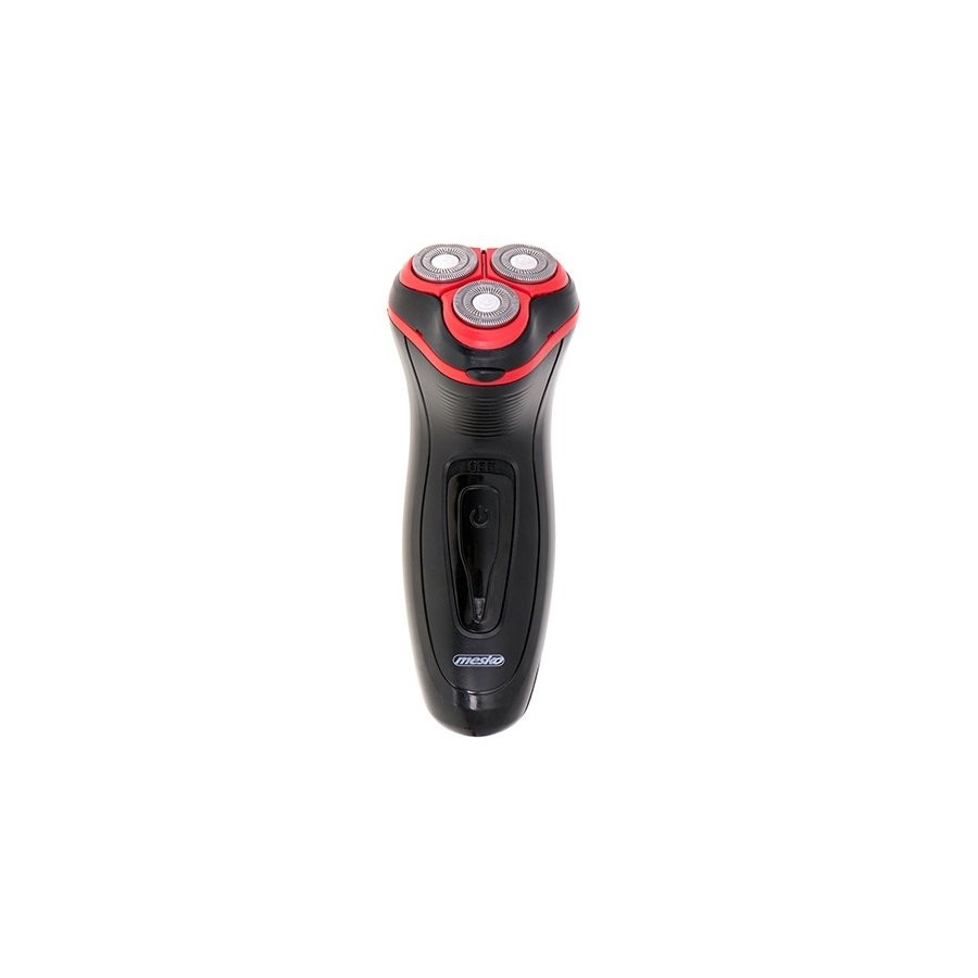 Mesko ms 2926 afeitadora para hombres afeitadora rotativa recortadora negro, rojo
