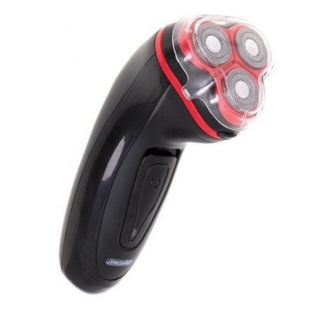 Mesko ms 2926 afeitadora para hombres afeitadora rotativa recortadora negro, rojo