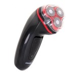 Mesko ms 2926 afeitadora para hombres afeitadora rotativa recortadora negro, rojo