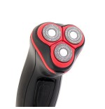 Mesko ms 2926 afeitadora para hombres afeitadora rotativa recortadora negro, rojo