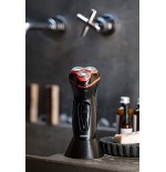 Mesko ms 2926 afeitadora para hombres afeitadora rotativa recortadora negro, rojo