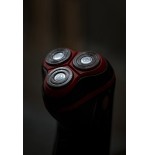 Mesko ms 2926 afeitadora para hombres afeitadora rotativa recortadora negro, rojo