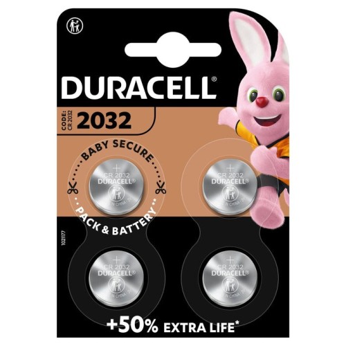 Pilas duracell lithium cr2032 (4 pcs.)