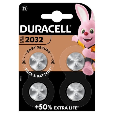 Pilas duracell lithium cr2032 (4 pcs.)