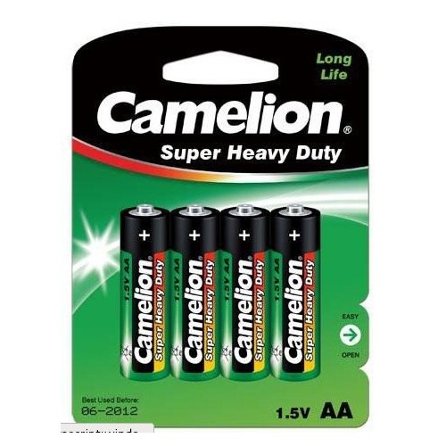 Pilas camelion r6p-4bb aa lr6, super heavy duty, 4 pc(s)