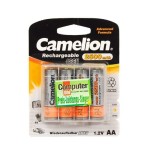 Pilas camelion aa/hr6, 2500 mah, recargables ni-mh, 4 pieza(s)