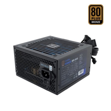 Fuente de alimentacion coolbox force 500w 80+ bronze bulk coo-pwep500-85s