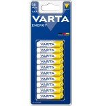 Paquete varta family de 30 pilas alcalinas aaa energy (lr03) 1.5v
