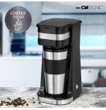 Clatronic ka 3733 coffee to go t cafetera 1 taza