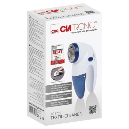 Clatronic tc 3759 azul, blanco acero inoxidable