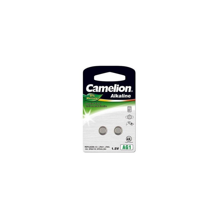 Camelion ag1 lr60 lr621 364, alkaline buttoncell, 2 pc(s)