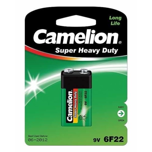 Pila camelion 6f22-bp1g 9v 6f22, super heavy duty, 1 pc(s)