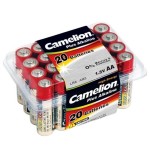 Pilas camelion lr6-bp20 aa lr6, plus alkaline, 20 pc(s)