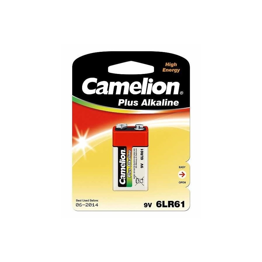 Pila camelion 6lf22-bp1 9v 6lr61, plus alkaline 6lr61, 1 pc(s)