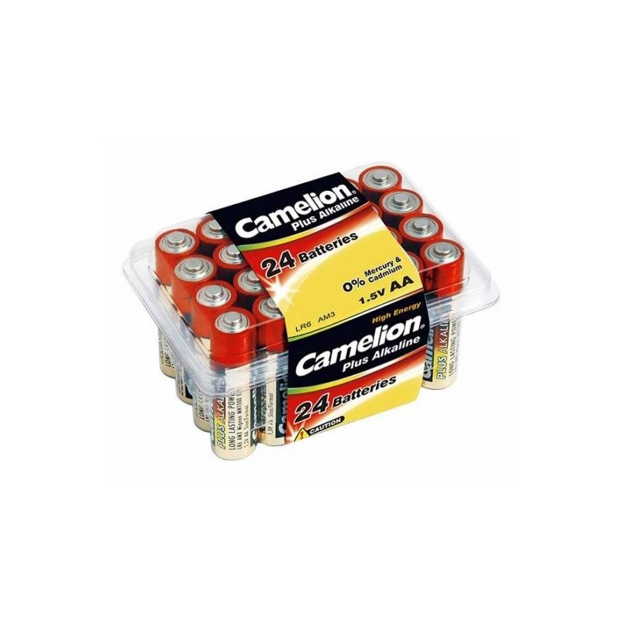 Pilas camelion alcalina lr6 mignon aa (caja 24 uds)