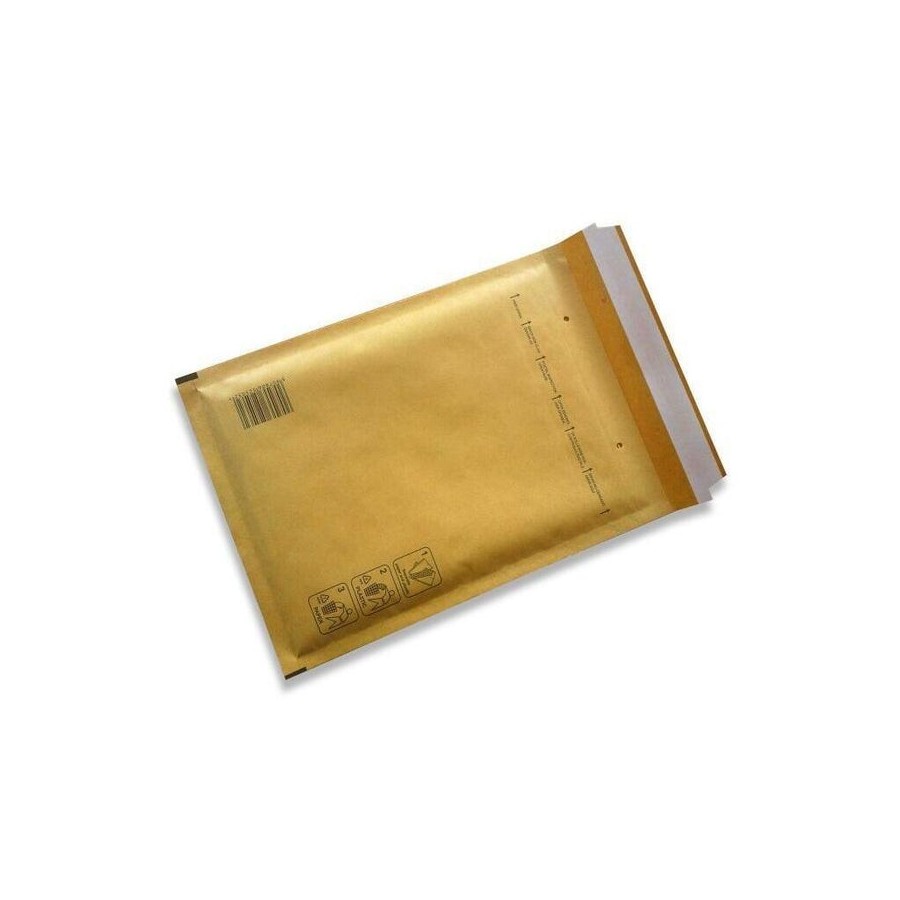 Bolsas de correo con colchón de aire braun gr. d 200x275mm (100 piezas)
