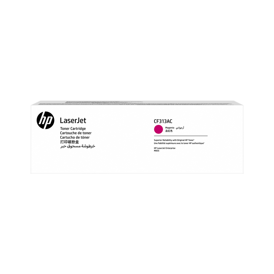 Hp tóner magenta cf313ac  31500 copias