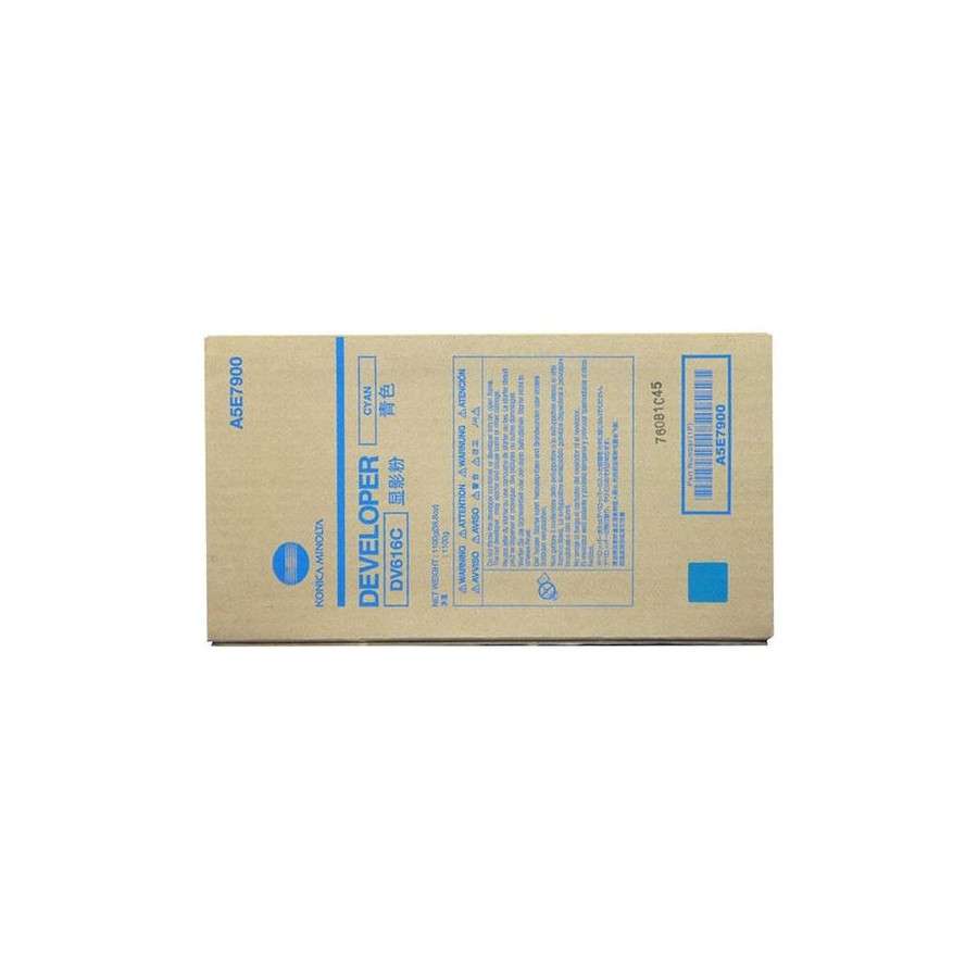 Revelador konica / minolta cyan dv-616c para bizhub press c1085 / c1100