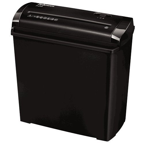 Destructora fellowes p-25s corte en tiras de 7mm negra