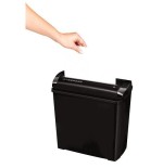 Destructora fellowes p-25s corte en tiras de 7mm negra
