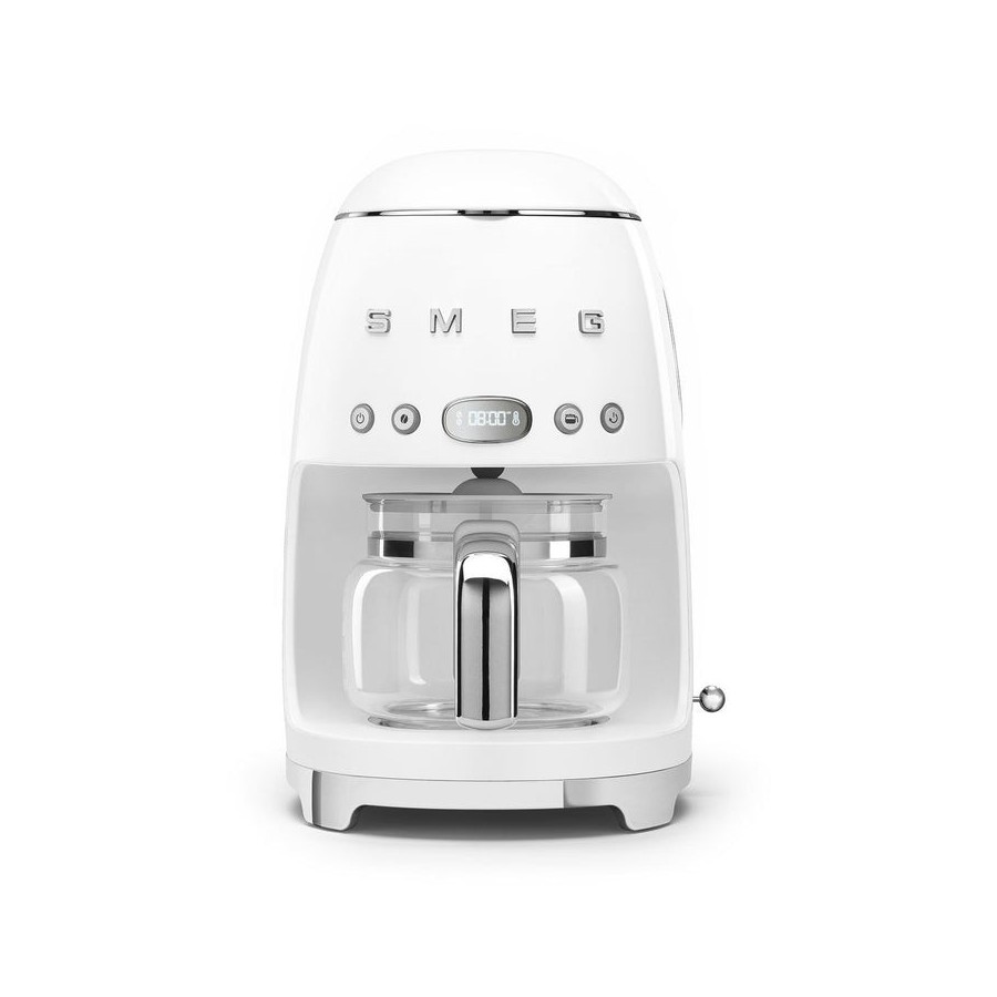 Cafetera de filtro smeg dcf02wheu blanco