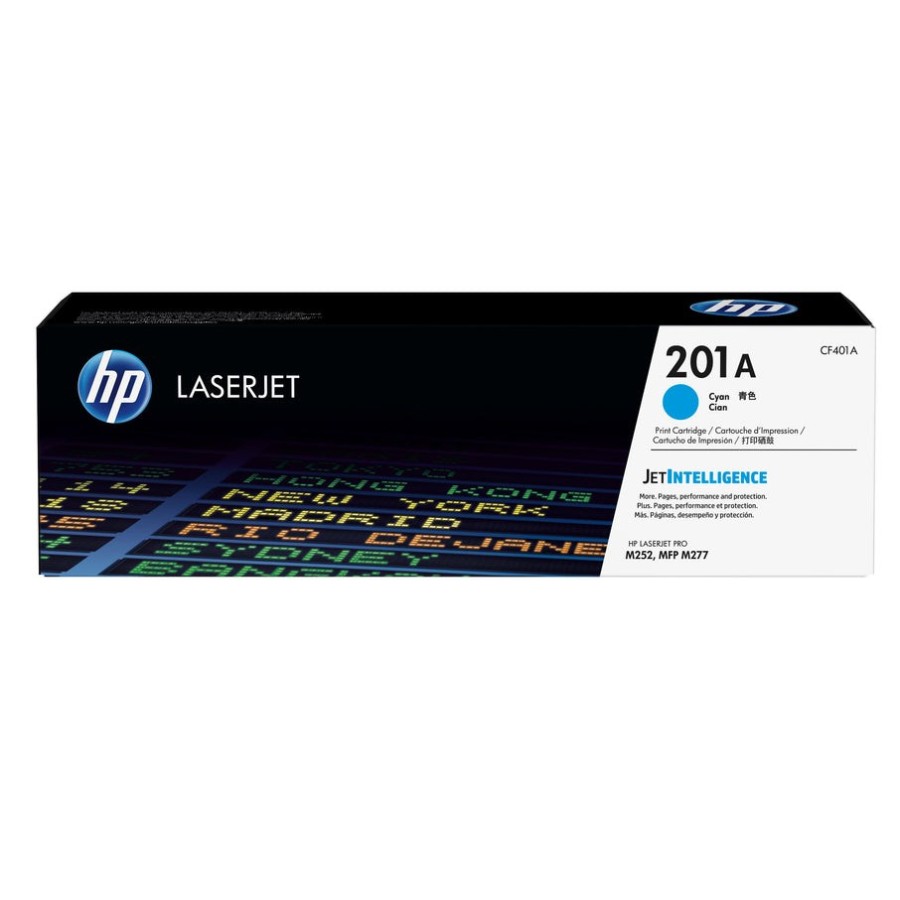 Tóner original hp 201a cian cf401a