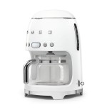 Cafetera de filtro smeg dcf02wheu blanco