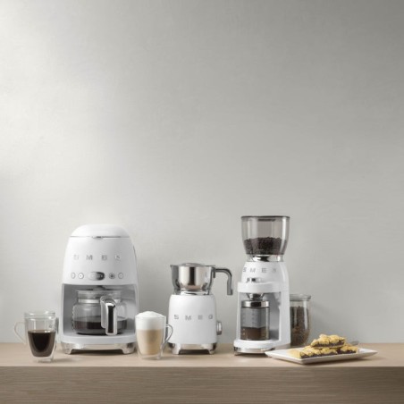 Cafetera de filtro smeg dcf02wheu blanco