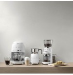 Cafetera de filtro smeg dcf02wheu blanco
