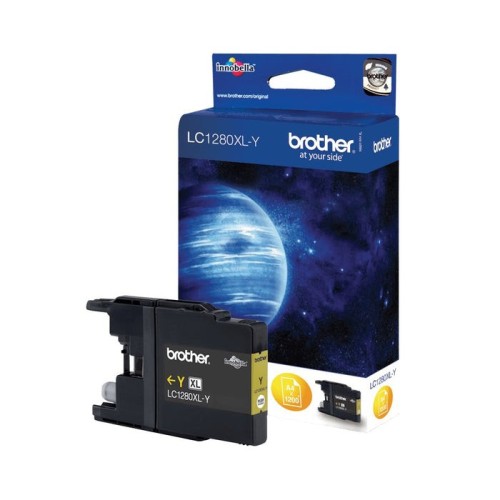 Brother tinta original lc1280xly amarillo