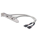 Assmann bracket 2p usb 2.0