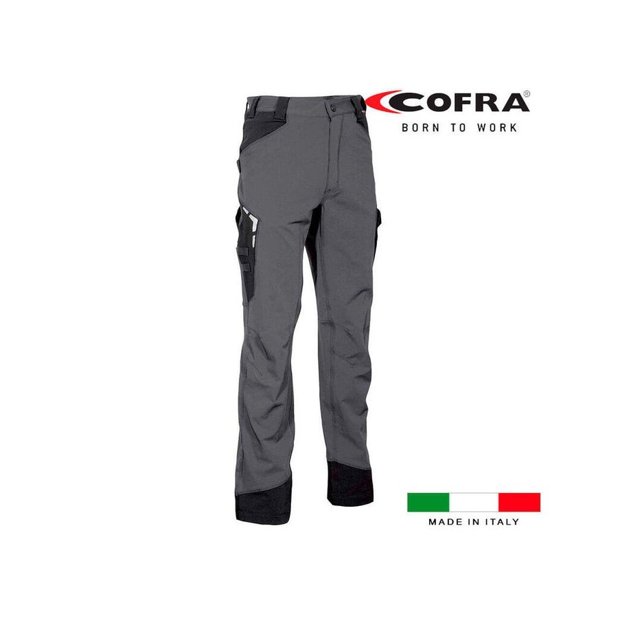 Pantalon hagfors gris oscuro negro cofra talla 50