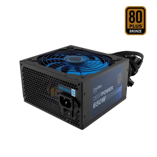 Fuente de alimentacion coolbox 650w deepgaming 650-bz 80+ bronze