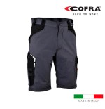 Bermuda bortan gris oscuro negro cofra talla 46