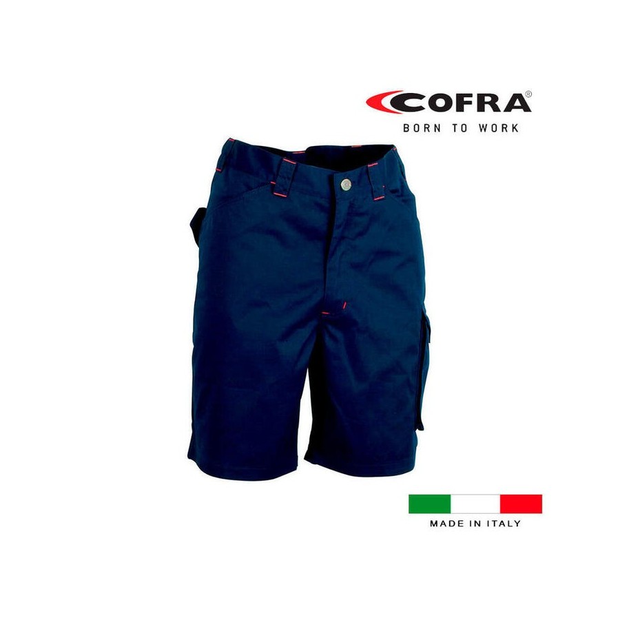Bermuda tunisi azul marino cofra talla s