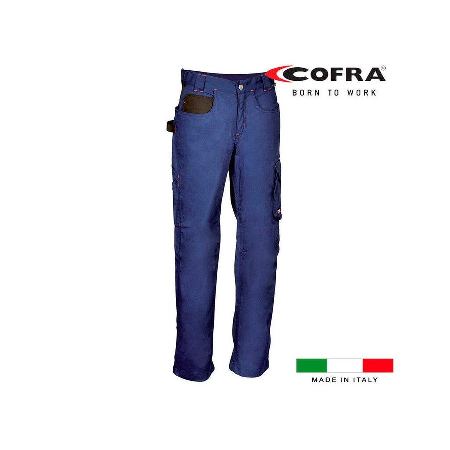 Pantalon woman walklander azul marino negro cofra talla 44