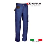 Pantalon woman walklander azul marino negro cofra talla 44