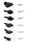 Fuente de alimentacion coolbox 650w deepgaming 650-bz 80+ bronze