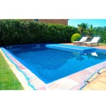 Malla para piscina 6x6m leaf pool cover