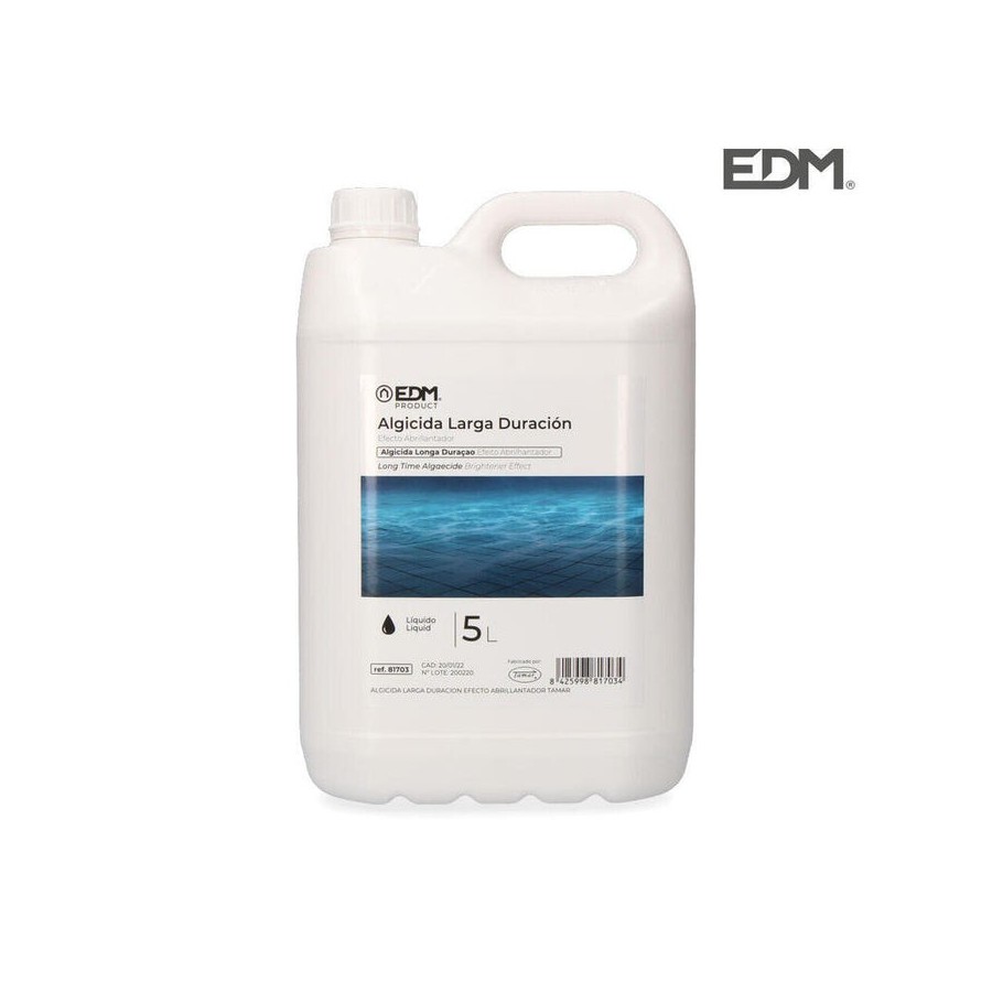 Algicida larga duracion efecto abrillantador 5 l. fusion edm