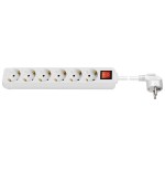 Regleta de enchufes goobay de 6 pliegues