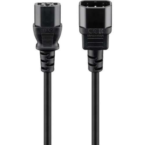 Goobay cable de alimentacion  5m tipo a c14- tipo b c13 39203