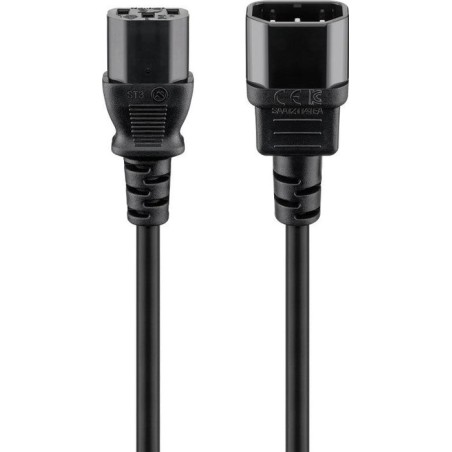 Goobay cable de alimentacion  5m tipo a c14- tipo b c13 39203