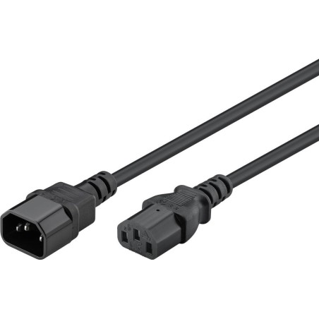 Goobay cable de alimentacion  5m tipo a c14- tipo b c13 39203