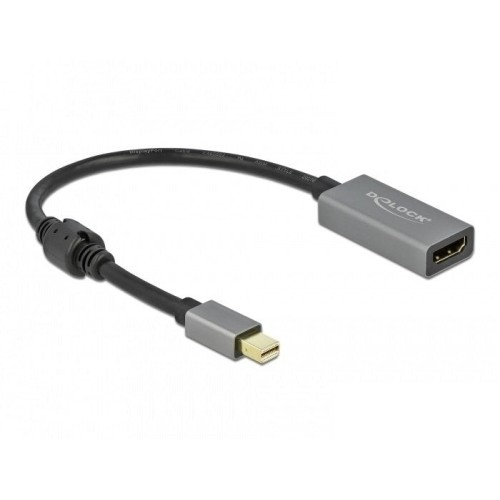 Delock activo mini displayport 1.4 a adaptador hdmi 4k 60 hz (hdr)