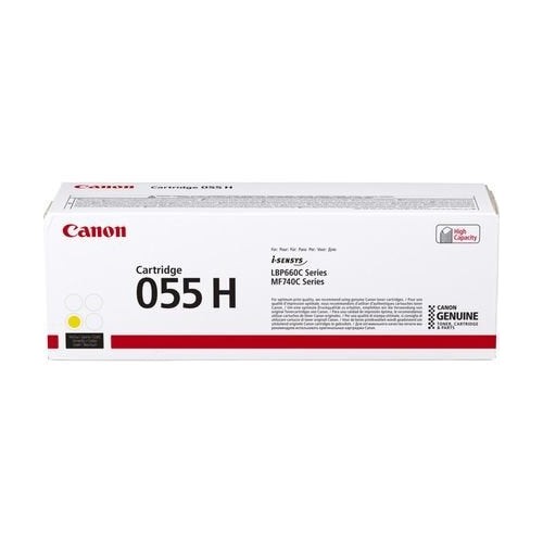 Toner 055h 3017c004 cartucho de tóner amarillo 5.900 páginas