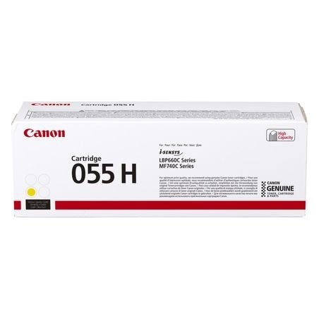Toner 055h 3017c004 cartucho de tóner amarillo 5.900 páginas