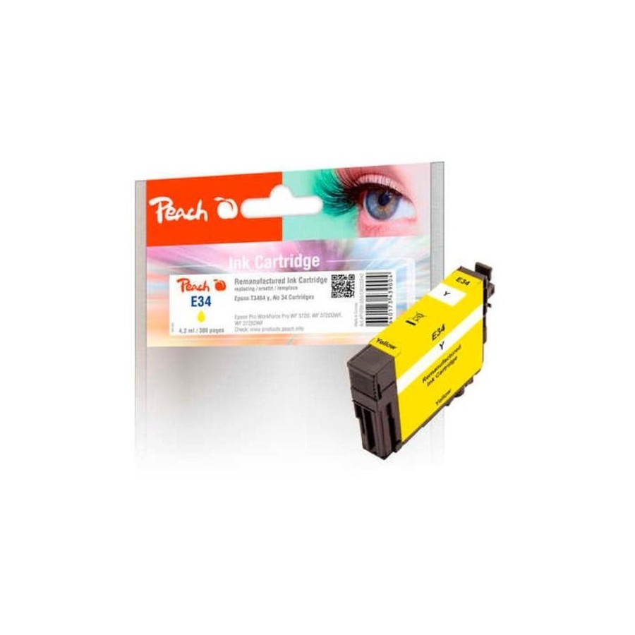 Tinta melocotón amarilla pi200-550 compatible con epson 34 (t3464) pi200-550